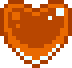 OrangeSpinningPixelHeart