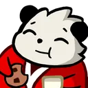 PandaSantaCookie