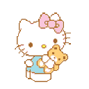 7687hellokittyteddyhug