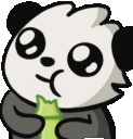 pandaeatingchips