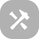 3357whiteblackstaffbadge