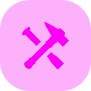 9518pinkstaffbadge