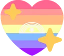 98848xenogendershinyheartflag