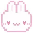 74567bunnyhearteye