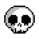 95386pixelartskull