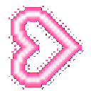 893501boldpinktiltedheart
