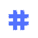 Blurple_Hastag