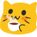 catdrinkingtea
