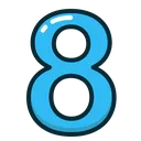 Number8PNGHighQualityImage