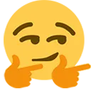 smirk_two_hand
