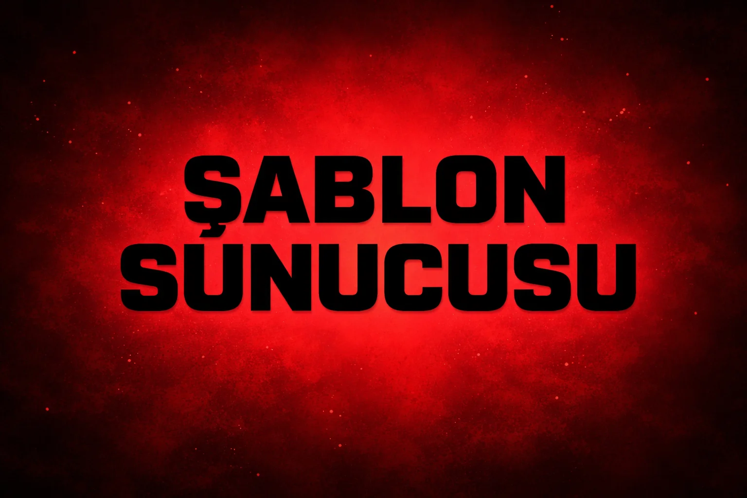 Discord Sohbet Sunucusu Şablonu