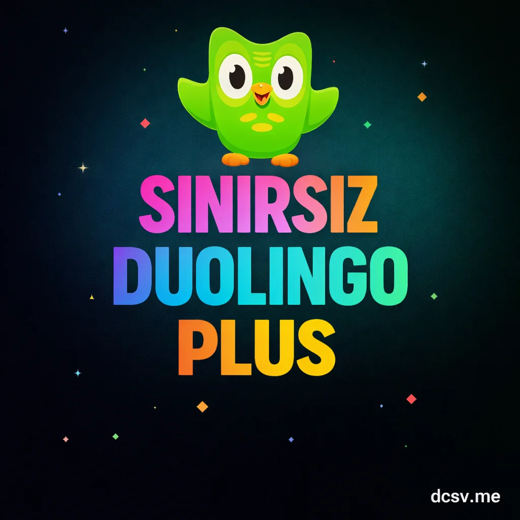 1 Adım Önde Ol KENDİNİ GELİŞTİR⭐SINIRSIZ CAN⭐ Duolingo