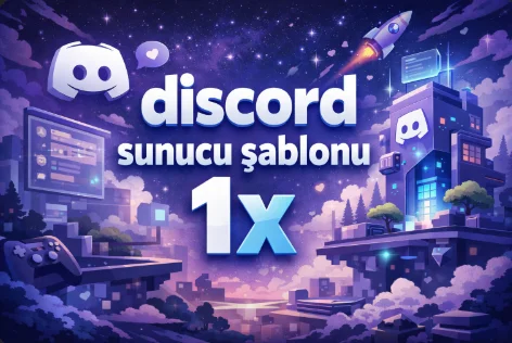 1x Sunucu şablonu
