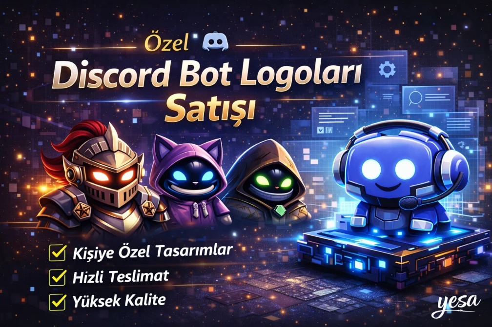 Discord Botunu Öne Çıkaran Özel Logo Tasarımı