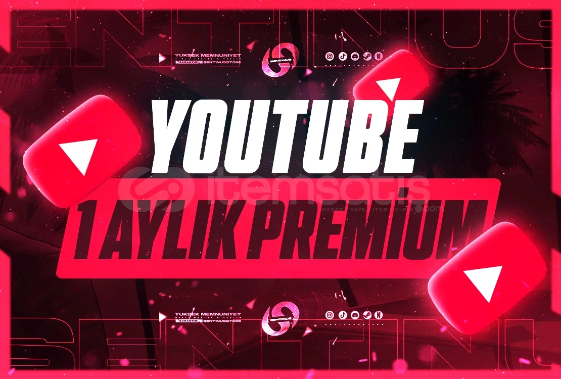 YOUTUBE PREMİUM 1 AY
