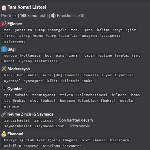 Discord Herşey Dahil Ucuz Bot Altyapı