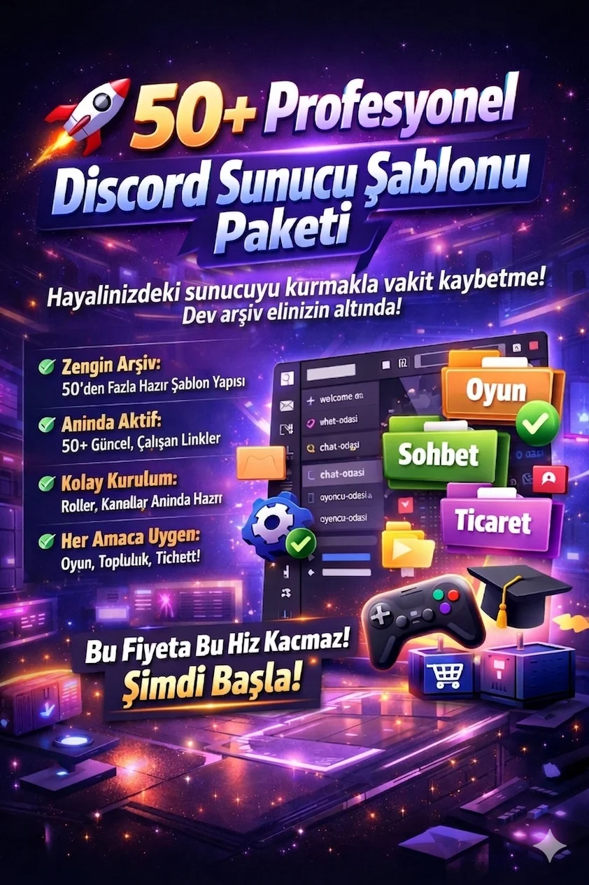 50+ şablon
