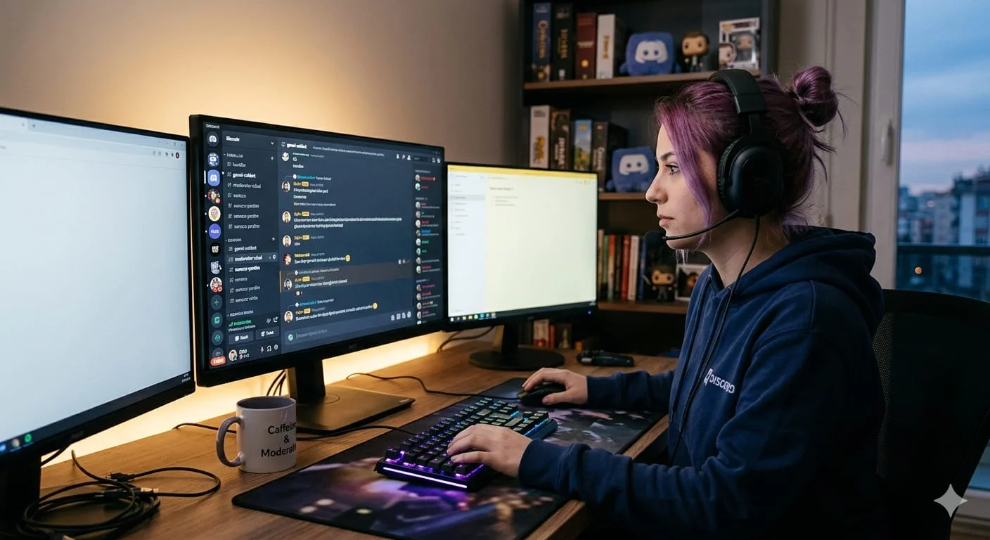 2 Aylık Discord Sunucusu Moderasyonu
