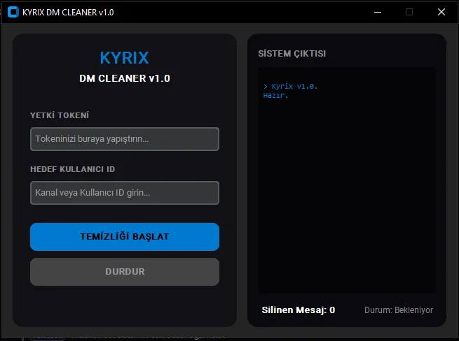 Discord Guili Mesaj Silen Modern Self Bot